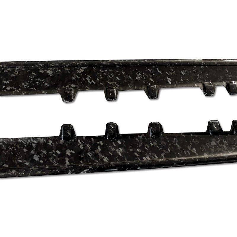 JDMuscle Tanso Carbon Fiber AT Style Side Skirt for 2020+ Toyota Supra - JDMuscleSide SkirtsJDM-A90-SK-AM-12x2 Twill Carbon Fiber
