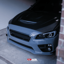JDMuscle Tanso Carbon Fiber / Gloss Black Grille V4 - 15-17 WRX/STI - JDMuscleGrillesJDM-WRX15-FGV4CF2x2 Carbon Fiber
