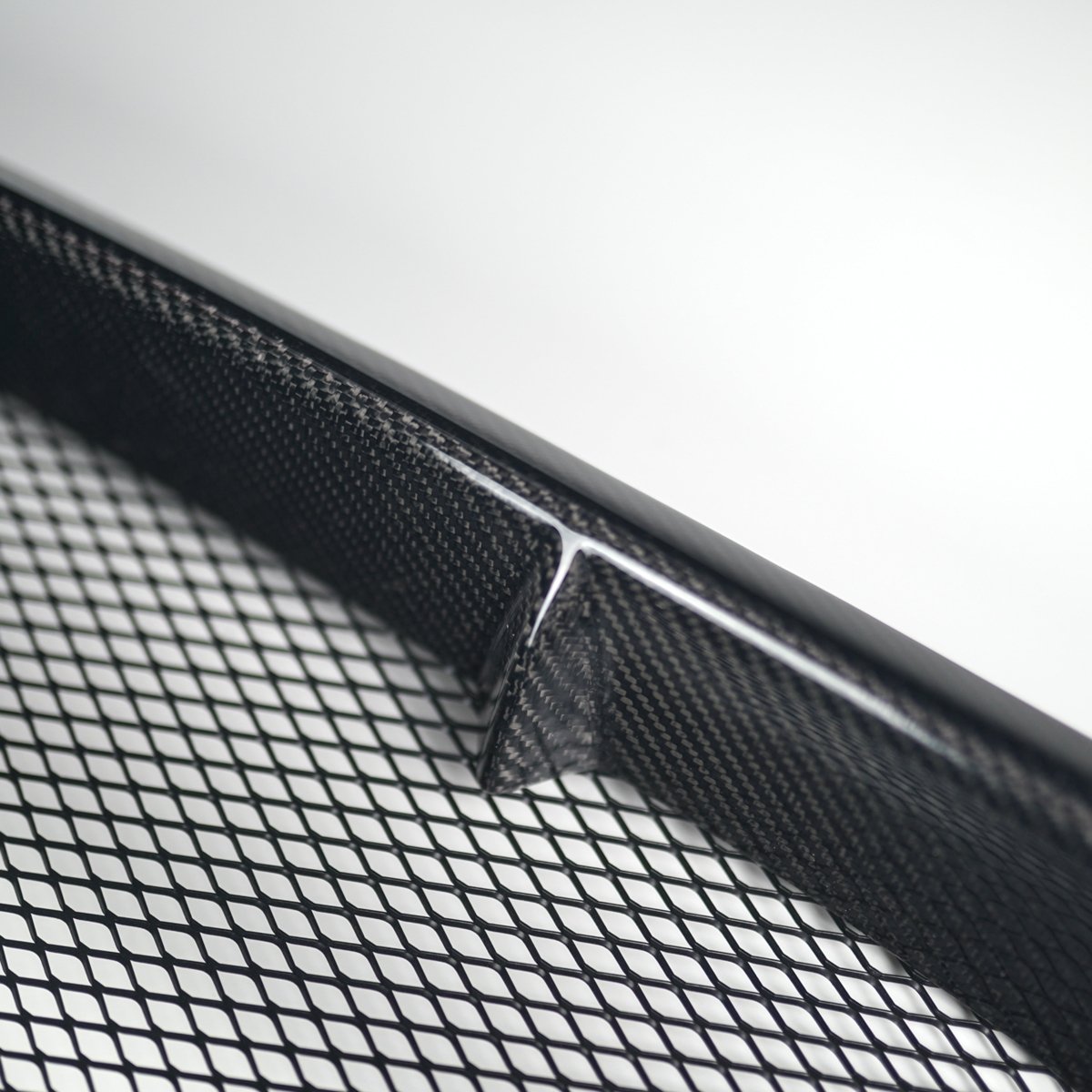 JDMuscle Tanso Carbon Fiber / Gloss Black Grille V4 - 15-17 WRX/STI - JDMuscleGrillesJDM-WRX15-FGV4CF2x2 Carbon Fiber