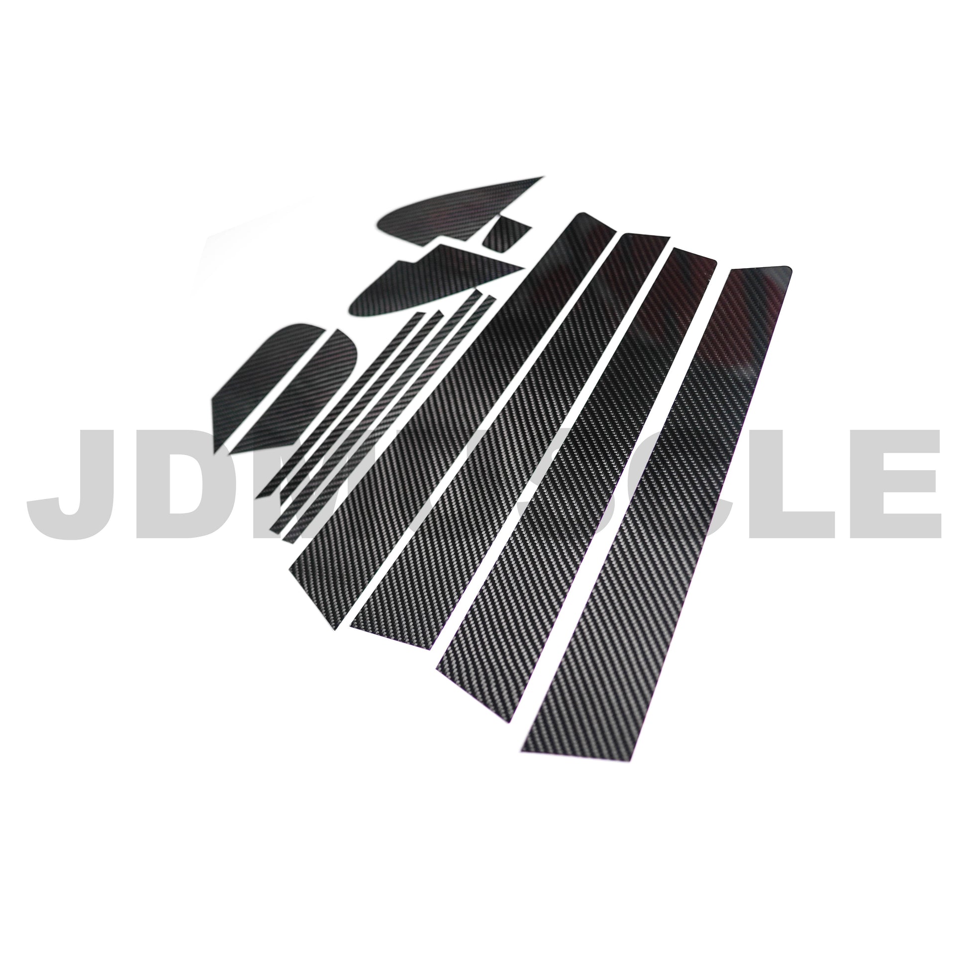JDMuscle Tanso Carbon Fiber Pillar Mask Window Trim - 2015+WRX/STI-JDM-WRX15-ABP#CF-WRX4 ABP2#CF-Exterior Garnishes-JDMuscle-JDMuscle