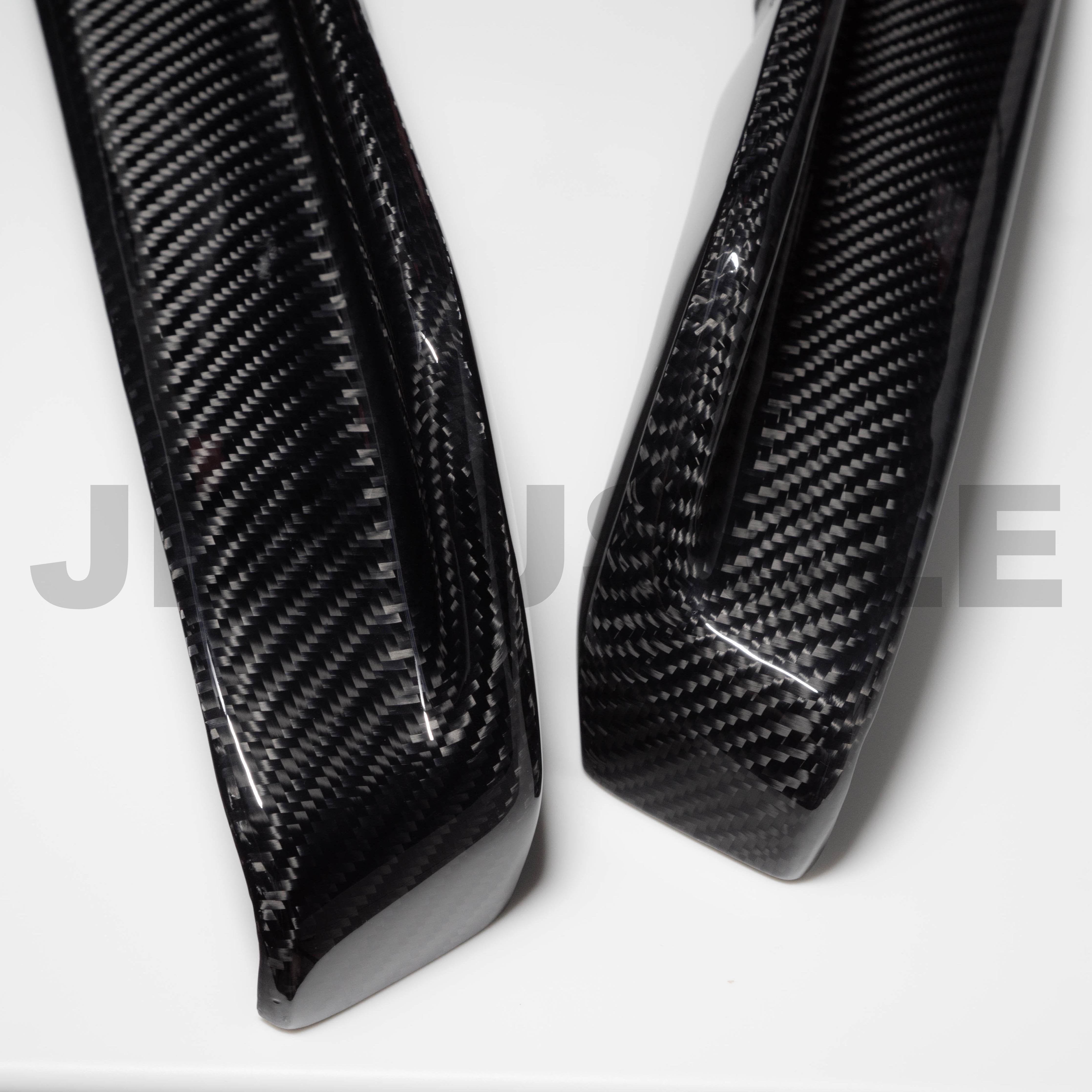 JDMuscle [15-21 WRX/STI] Spec STI Carbon Fiber Rear Spats *Clearance*N