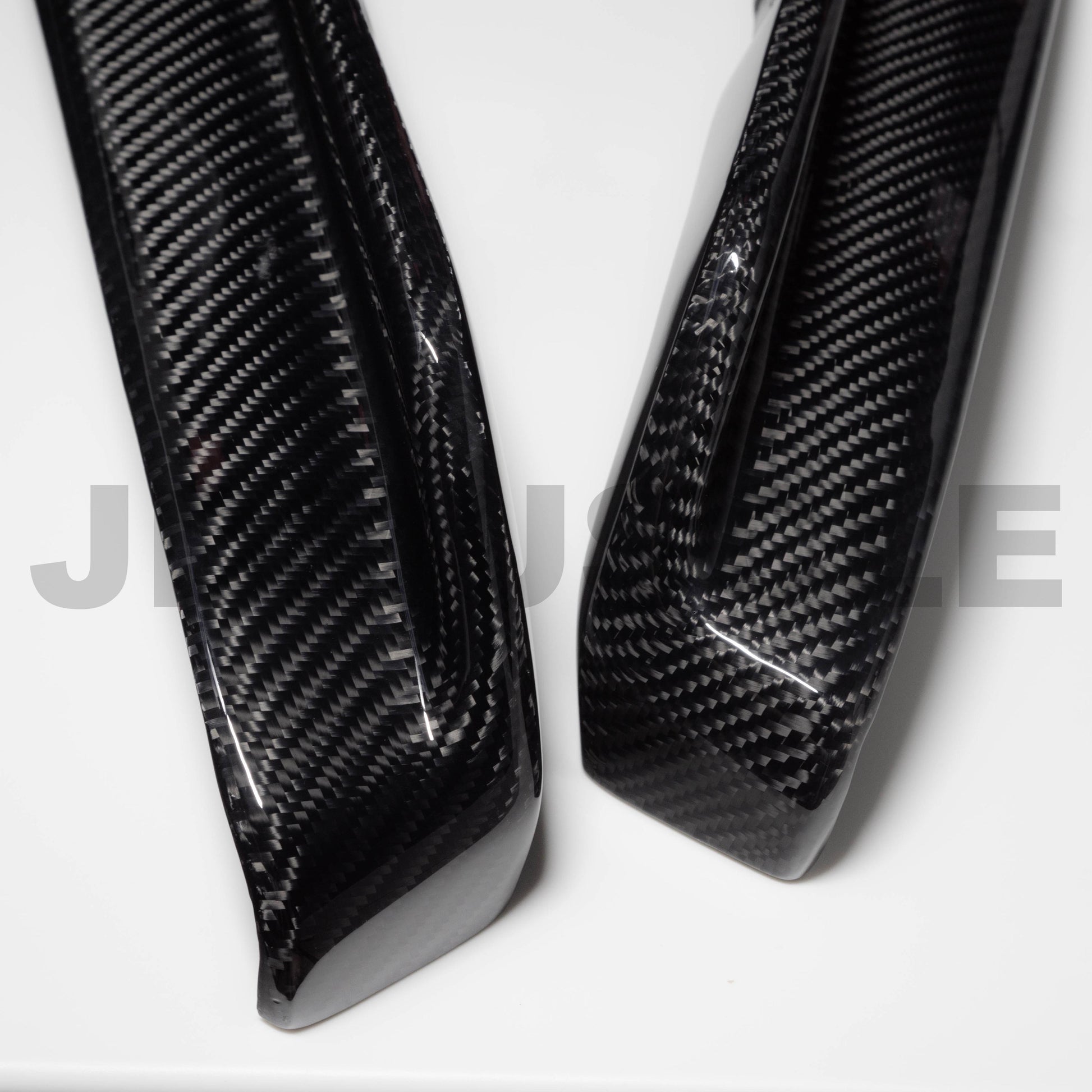 JDMuscle Tanso Carbon Fiber Rear Spats STI Style - 2015+WRX/STI-JDM-WRX15-RS1-CF-WRX4 RSD#CF-Rear Lips-JDMuscle-JDMuscle