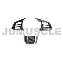 JDMuscle [15 WRX/STI MT] Tanso Carbon Fiber Steering Wheel Covers