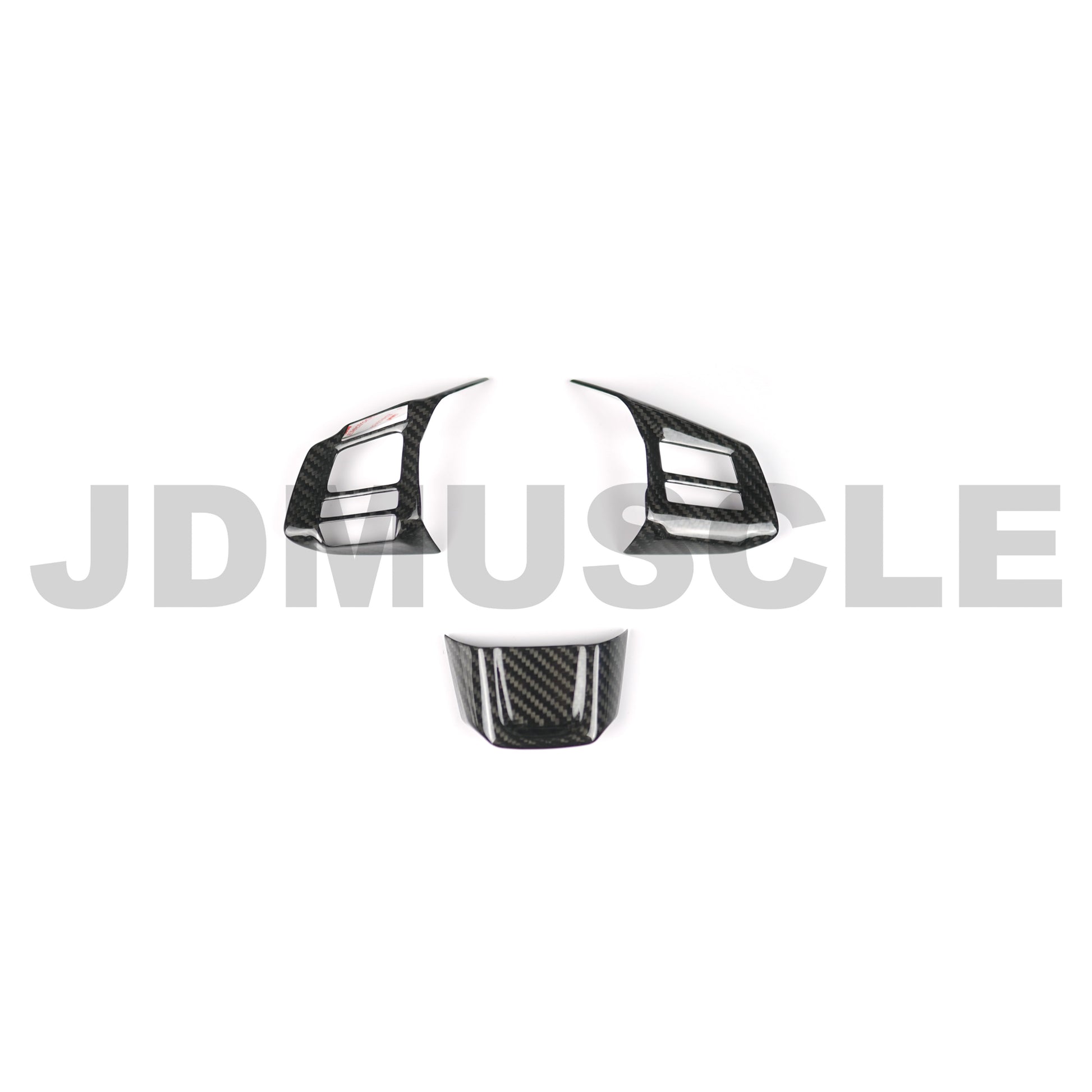 JDMuscle Tanso Carbon Fiber Steering Wheel Covers - 2016-2019* WRX MT / STI-JDM-WRX15-SWC-16-JDM-WRX-SWC-16-Steering Wheels-JDMuscle-JDMuscle