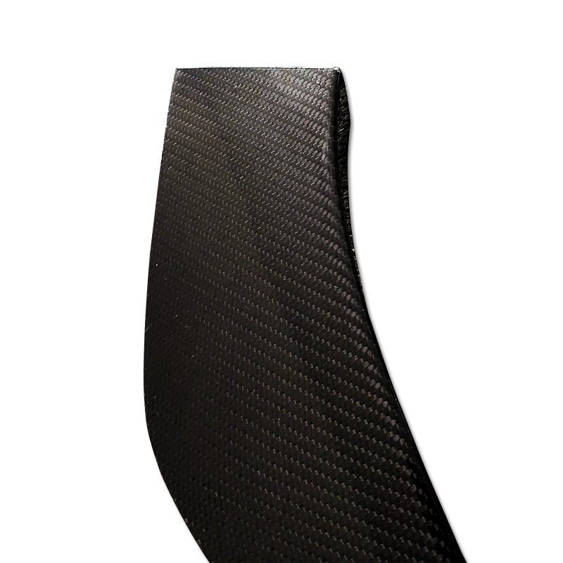 JDMuscle Tanso Carbon Fiber VS Style Canards - 2020+ Toyota Supra w/ stock bumper - JDMuscleCanardsJDM-A90-CN-VS-12x2 Twill Carbon Fiber