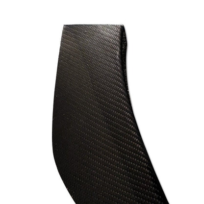 JDMuscle Tanso Carbon Fiber VS Style Canards - 2020+ Toyota Supra w/ stock bumper - JDMuscleCanardsJDM-A90-CN-VS-12x2 Twill Carbon Fiber