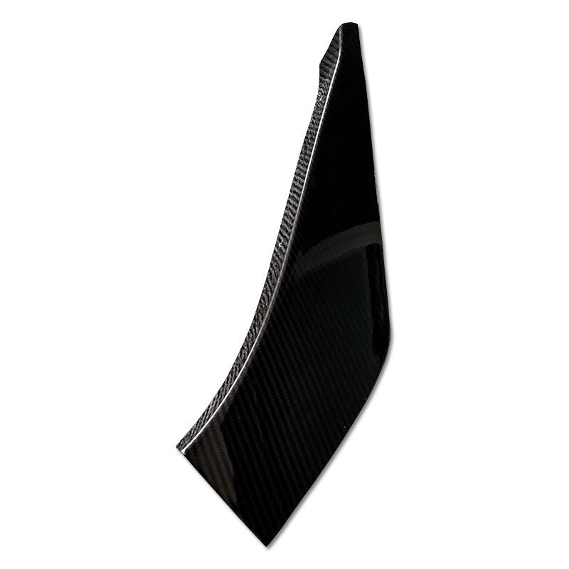 JDMuscle Tanso Carbon Fiber VS Style Canards - 2020+ Toyota Supra w/ stock bumper - JDMuscleCanardsJDM-A90-CN-VS-12x2 Twill Carbon Fiber