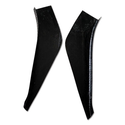 JDMuscle Tanso Carbon Fiber VS Style Canards - 2020+ Toyota Supra w/ stock bumper - JDMuscleCanardsJDM-A90-CN-VS-12x2 Twill Carbon Fiber