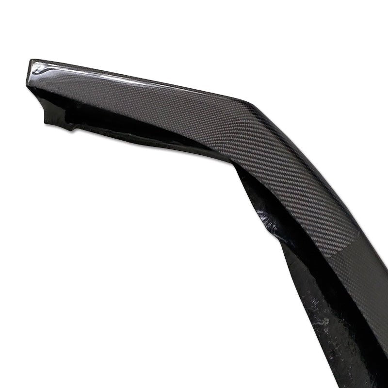 JDMuscle Tanso Carbon Fiber VS Style Front Lip for 2020+ Toyota Supra - JDMuscleFront LipsJDM-A90-FL-AG-12x2 Twill Carbon Fiber
