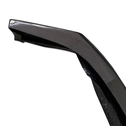 JDMuscle Tanso Carbon Fiber VS Style Front Lip for 2020+ Toyota Supra - JDMuscleFront LipsJDM-A90-FL-AG-12x2 Twill Carbon Fiber