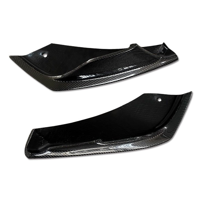 JDMuscle Tanso Carbon Fiber VS Style Rear Spats for 2020+ Toyota Supra - JDMuscleRear LipsJDM-A90-RL-VS-12x2 Twill Carbon Fiber