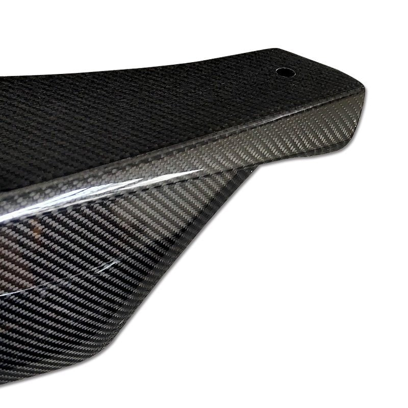 JDMuscle Tanso Carbon Fiber VS Style Rear Spats for 2020+ Toyota Supra - JDMuscleRear LipsJDM-A90-RL-VS-12x2 Twill Carbon Fiber