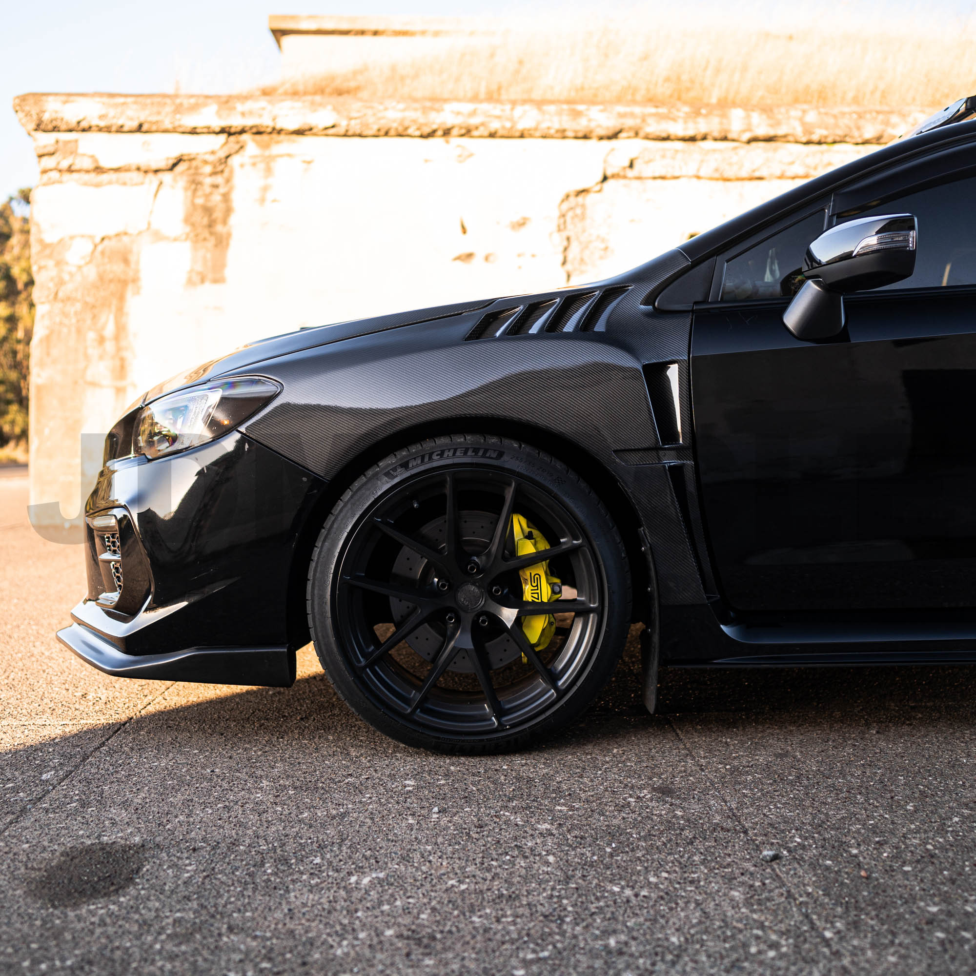 2015 wrx store carbon fiber fenders