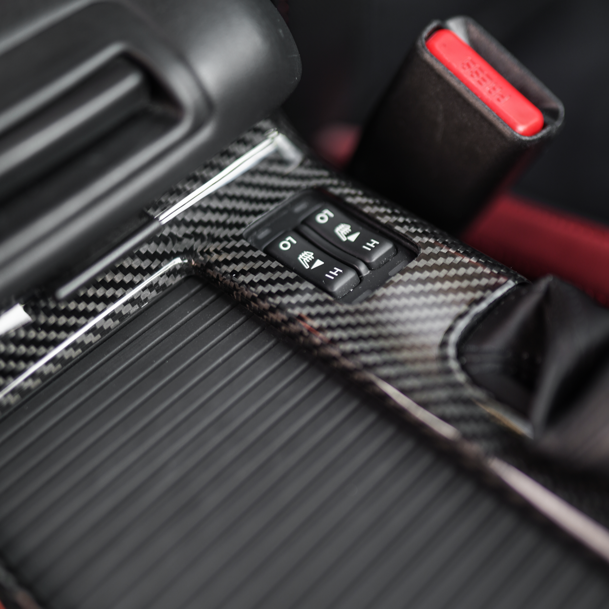 JDMuscle Tanso Dry Carbon Fiber Cup Holder Cover - 2015+ Subaru WRX STI-Trim Kits-JDMuscle-JDMuscle