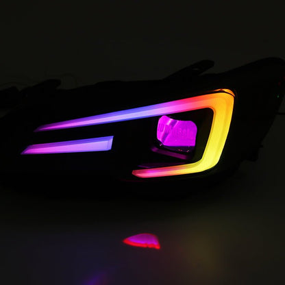 JDMuscle x Lighting Guys [15-21 WRX Base and Premium, 15-17 STI] Custom Headlight V1 *Special Order No Cancellation - JDMuscleHeadlightsJDM-LG-WRX15-HL-V1Amber