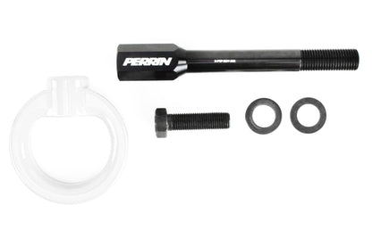 PERRIN Performance White Rear Tow Hook Kit Subaru WRX 15-2020 / STI 15-2020 | PSP-BDY-252WT