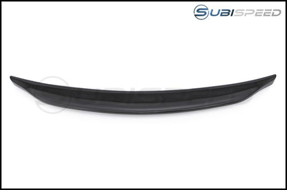 OLM HIGH POINT DUCKBILL TRUNK SPOILER CRYSTAL BLACK SILICA 15-21 Subaru WRX & STI | A.70026.1-D4S