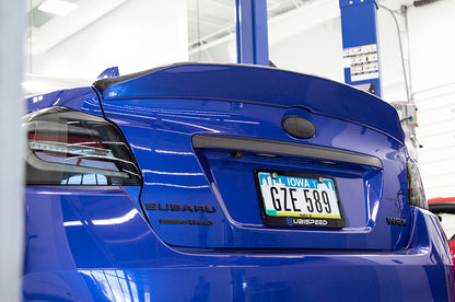 OLM PAINT MATCHED DUCKBILL SPOILER WITH CARBON FIBER CENTER LINE 15-21 Subaru WRX & STI1 | A.70188.1-PARENT