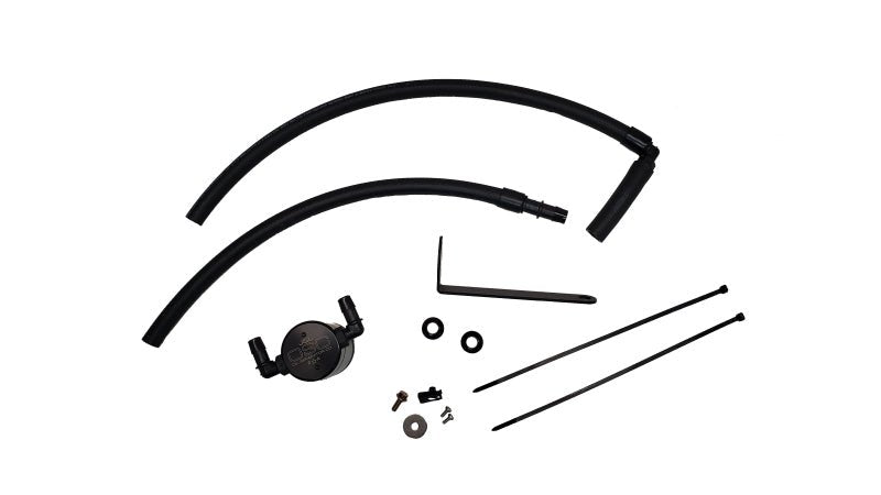 J&L 22 - 23 BRZ/GR86 2.4L Passenger Side Oil Separator 3.0 - Black Anodized | 3117P - B - JDMuscleOil Control Devicesjlt3117P-B