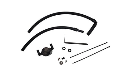 J&L 22 - 23 BRZ/GR86 2.4L Passenger Side Oil Separator 3.0 - Black Anodized | 3117P - B - JDMuscleOil Control Devicesjlt3117P-B