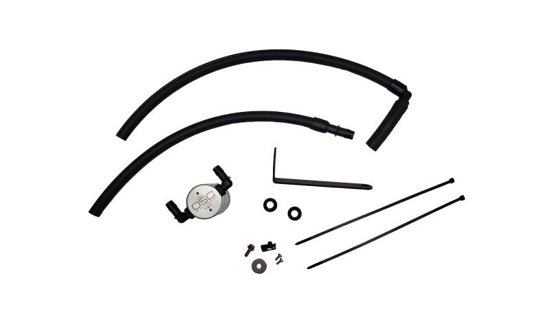 J&L 22 - 23 BRZ/GR86 2.4L Passenger Side Oil Separator 3.0 - Clear Anodized | 3117P - C - JDMuscleOil Control Devicesjlt3117P-C
