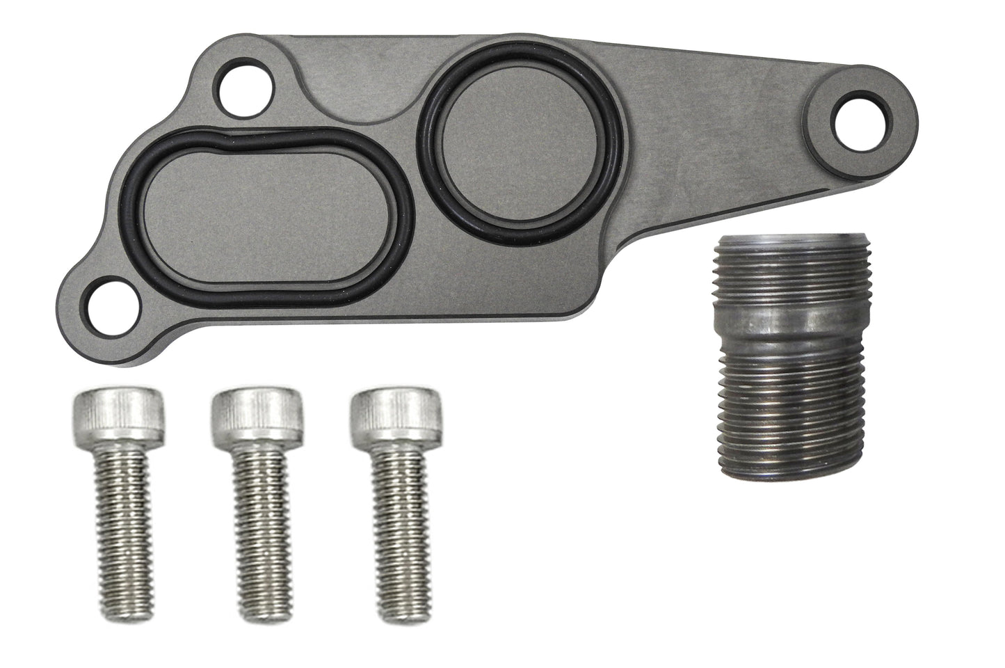 PRL Motorsports K24Z Oil Filter Housing Block-Off Plate Kit | PRL-HC9-OIL-PLATE