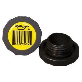 Kartboy Oil Cap Delrin Black Subaru WRX / STI / Legacy GT / Forester XT (KB-100-BD-OILCAP)-kbyKB-100-BD-OILCAP-KB-100-BD-OILCAP-Oil Caps-Kartboy-JDMuscle