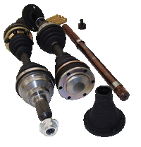 Driveshaft Shop HONDA EG/DC/EK with EKK2 mounts K-Series Pro-Level Axle/Hub/28 spline Intermediate Bar Kit
