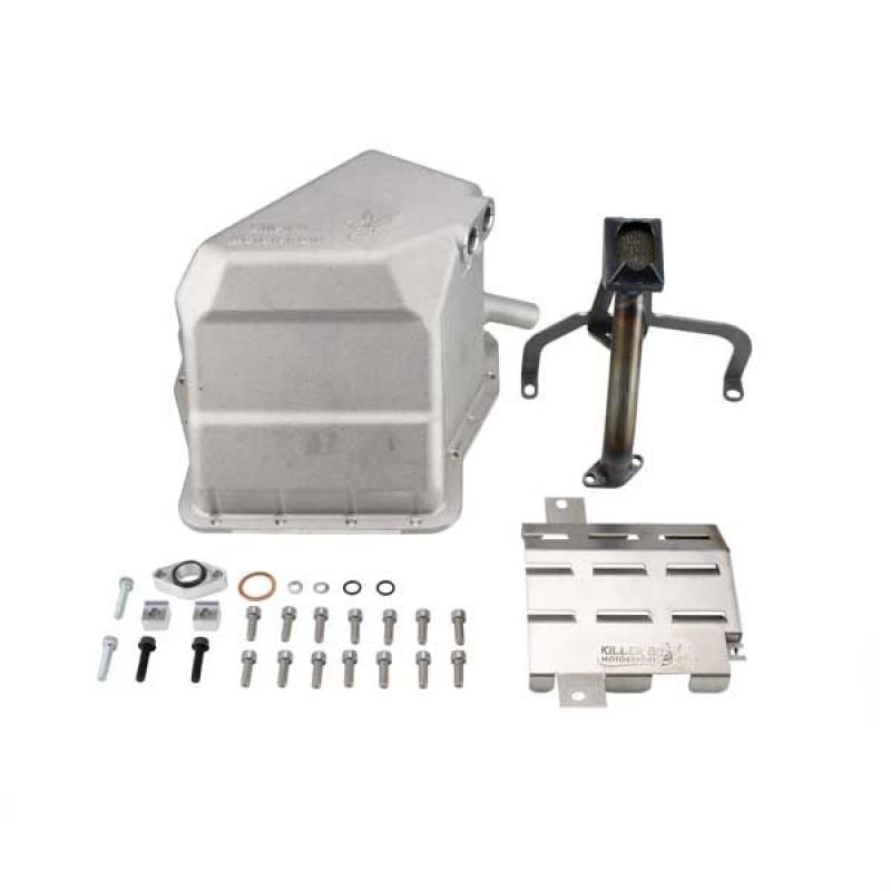 Killer B Motorsport [02-14 WRX, 04-21 STI] High Performance Oil Pan w/ High Flow Style Pick and Baffle Combo | PPBC-HF - JDMuscleOil PansklbPPBC-HF