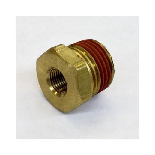 Killer B Oil Temperature Sensor Adapter 1/2NPT to 1/8NPT - Universal (NPTNPT)-klbNPTNPT-NPTNPT-Gauge Install Adapters-Killer B-JDMuscle