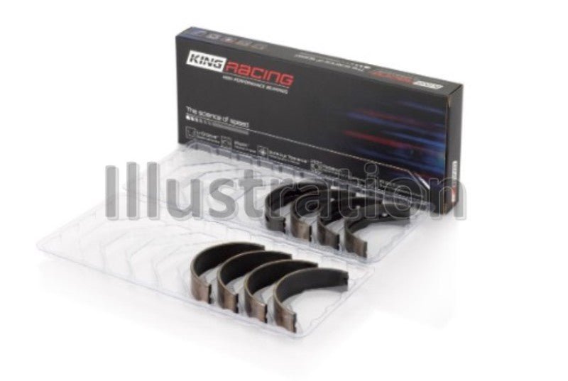 King Honda J30 / J35 | Size +0.026mm Tri Metal Main Bearing Set - JDMuscleNon - CategorizedkingMB4508XP.026