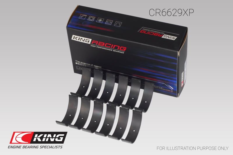 King Mitsubishi 6G72 | Size 0.25 Connecting Rod Bearing Set - JDMuscleNon - CategorizedkingCR6629XP0.25