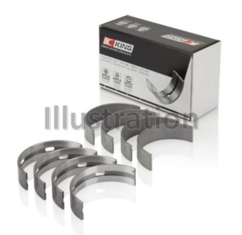 King Nissan VQ20DE, VQ25DD, VQ30DE/DD/DET, VQ35DE | Size +0.5mm Crankshaft Main Bearing | Set of 4 | MB4542CA0.5 - JDMuscleMain BearingskingMB4542CA0.5