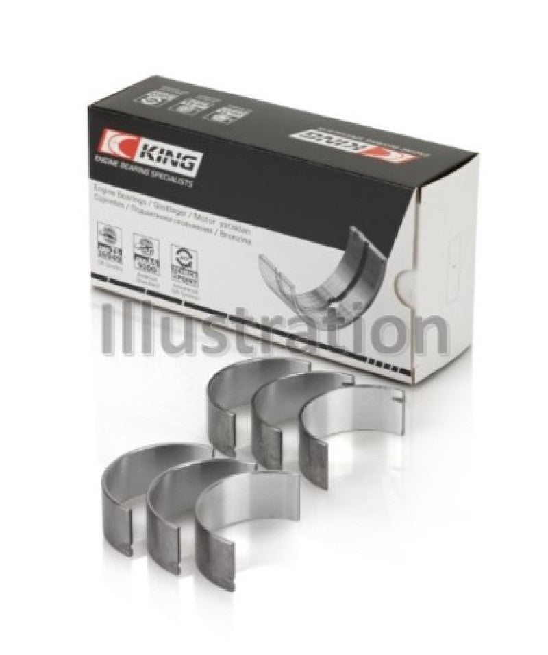 King Subaru EF12 90 - 95 | Size .025 Connecting Rod Bearings | Set of 3 - JDMuscleNon - CategorizedkingCR312AM025
