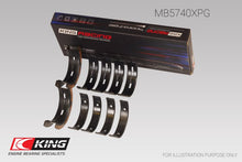 King Subaru EJ20/EJ22/EJ25 Housing Bore + .005 | Size 0.25 Main Bearing Set - JDMuscleNon-CategorizedkingMB5740XPG0.25
