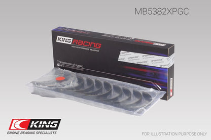 King Subaru EJ20/EJ22/EJ25 | Incl. Turbo | Size 0.25 pMaxBlack Coated Main Bearing Set - JDMuscleNon-CategorizedkingMB5382XPGC0.25
