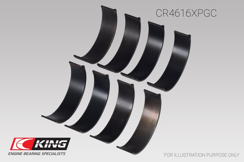 King Subaru Fa20/ Toyota 4U-GSE | Size 0.05 Connecting Rod Bearing Set - JDMuscleNon-CategorizedkingCR4616XPGC0.5