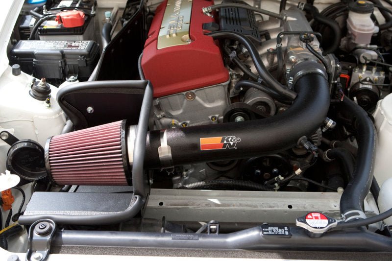 K&N [00-04 Honda S2000 2.2L/2.0L-L4] Performance Air Intake Kit - JDMuscleIntakesknn57-3514
