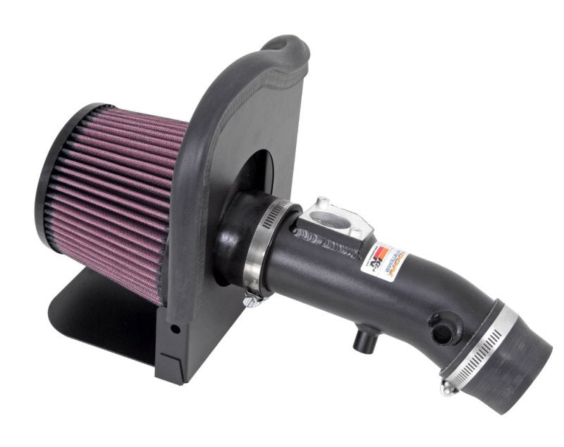 K&N [06-17 Toyota Yaris 1.5L L4] Fait Black Typhoon Short Ram Air Intake System - JDMuscleIntakesknn69-8612TFK