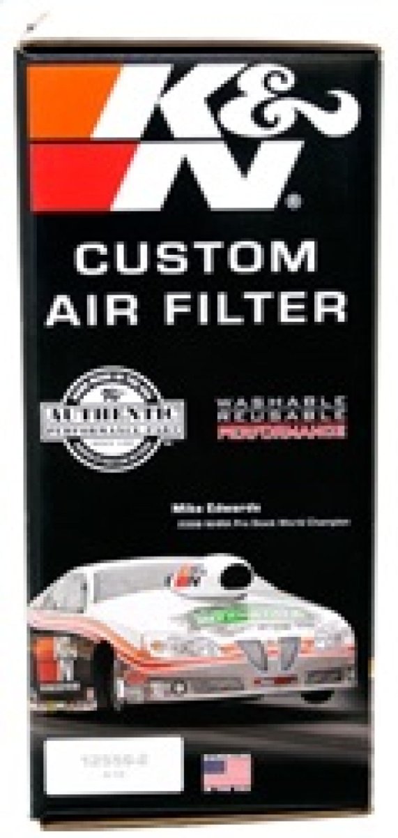 K&N 14in Red Custom Air Cleaner Assembly 5.125in ID x 14in OD x 6.625in H | 60-1270 - JDMuscleFilter Cleaning Kits and Accessoriesknn60-1270