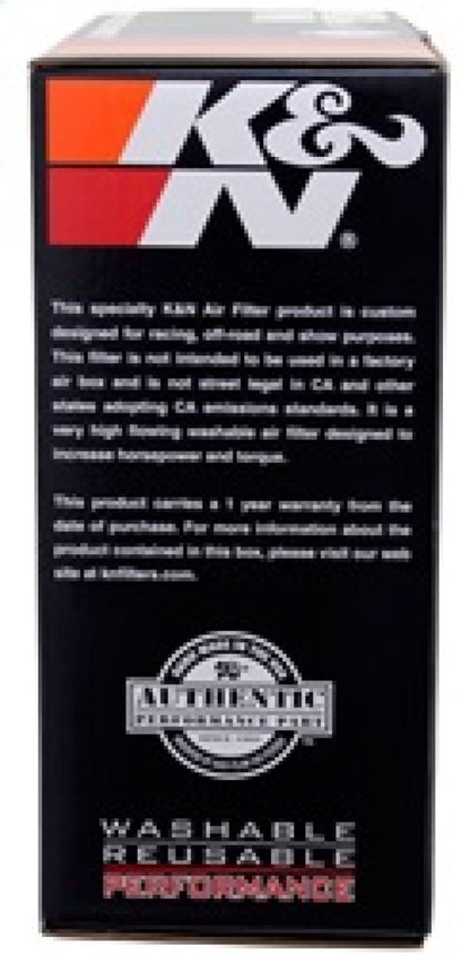 K&N 14in Red Custom Air Cleaner Assembly 5.125in ID x 14in OD x 6.625in H | 60-1270 - JDMuscleFilter Cleaning Kits and Accessoriesknn60-1270