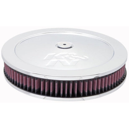 K&N 5 1/8in Flange 11in OD 3 1/4in Height w/ Vent Custom Air Cleaner Assembly | 60-1170 - JDMuscleFilter Cleaning Kits and Accessoriesknn60-1170