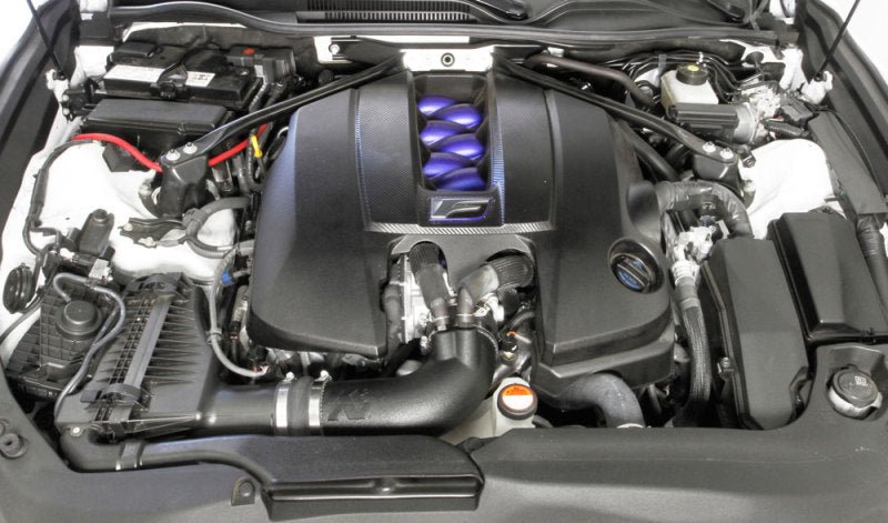 K&N Aircharger Performance Intake System Lexus RC F V8 5.0L F/I 15 - 2017 | 63 - 9038 - JDMuscleIntakesknn63-9038