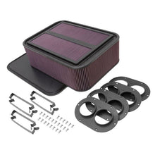 K&N Custom Racing Air Filter Generation 2 Carbon Fiber 4in Air Box w/ 2-75in Air Horn | 100-8559 - JDMuscleAir Boxesknn100-8559