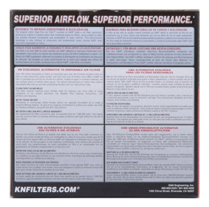 K&N Custom Round Racing Assembly Red 5.875in OD x 3.25in Height | 56-1622 - JDMuscleIntake Misc.knn56-1622