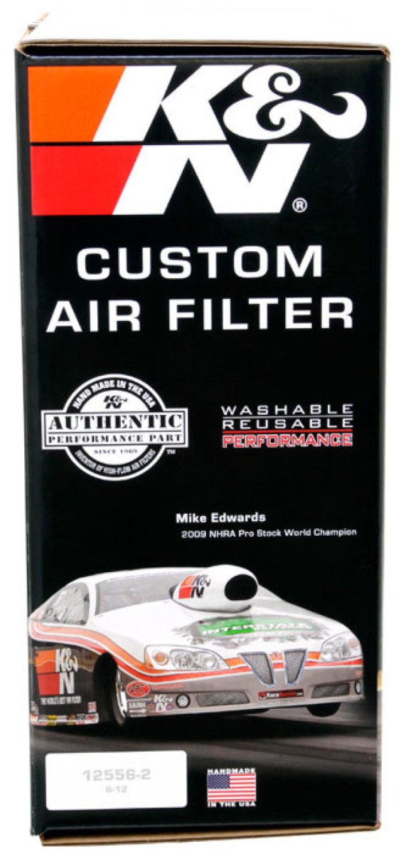 K&N Flow Control Custom Assembly 2BBL HOL. W/ CHK 14X4 | RP-5105 - JDMuscleHigh Flow Replacement Panel Filtersknn61-2000