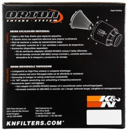 K&N Orion Air Cleaner Assembly Intake Syatem Universal | 54-5000 - JDMuscleIntakesknn54-5000