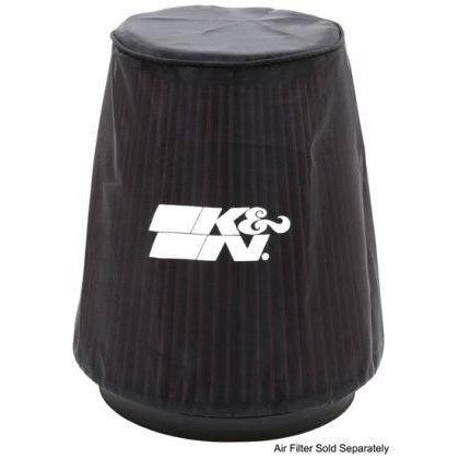 K&N P Dry charger Round Tapered Air Filter Wrap Black - Universal-22-8038DK-Air Filter Cleaning Kits and Accessories-K&N-JDMuscle