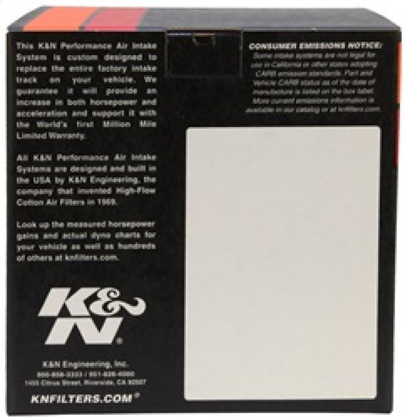 K&N Performance Air Intake System Mitsubishi Eclipse Turbo 1995-1999 | 57-5504-1 - JDMuscleIntakesknn57-5504-1
