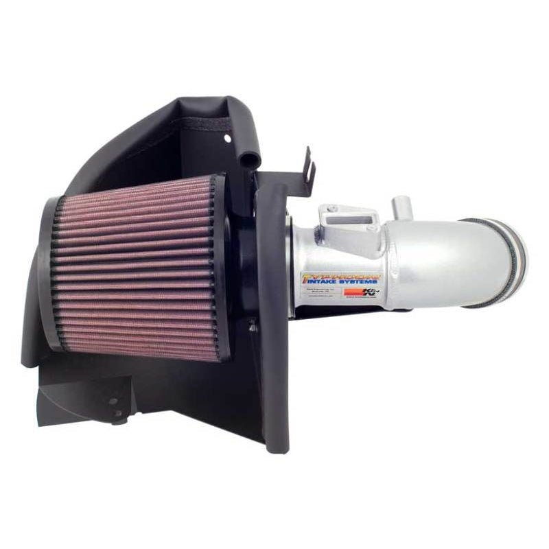 K&N Silver Typhoon Short Ram Air Intake System Honda Civic 1.8L L4 2006-2011 | 69-1013TS - JDMuscleIntakesknn69-1013TS